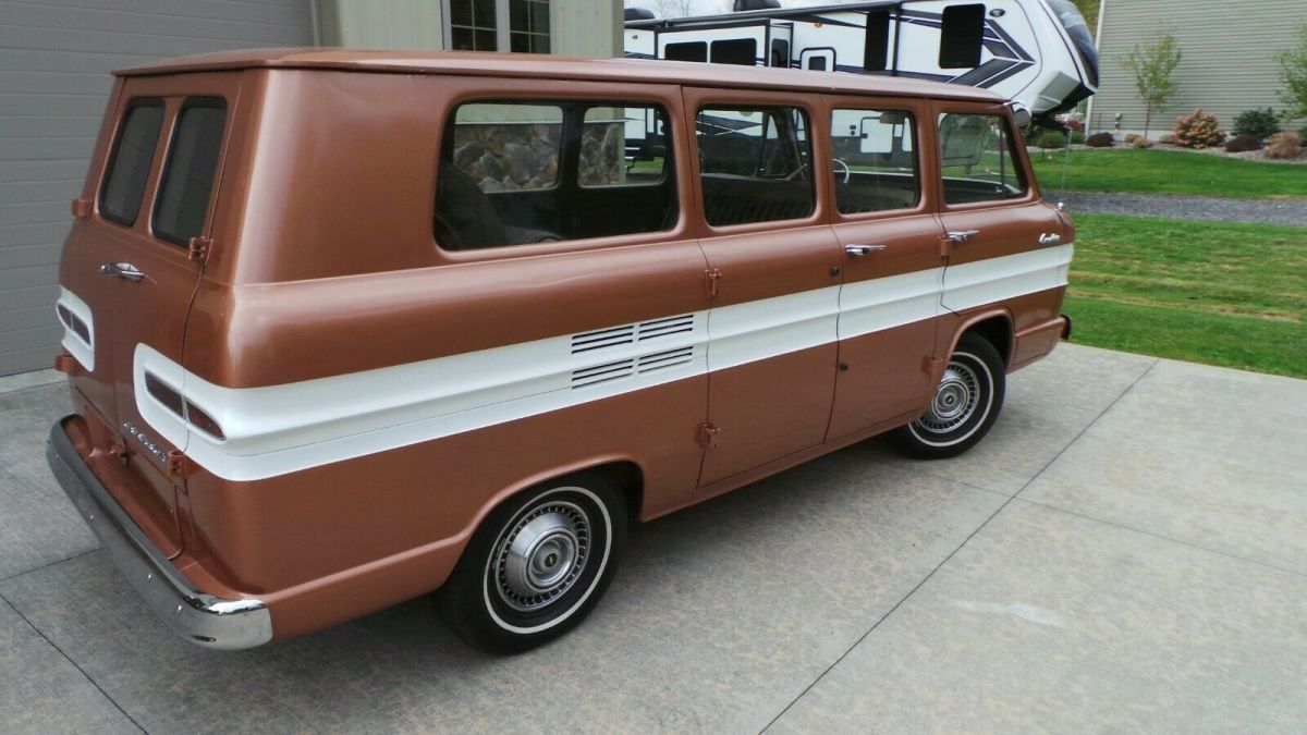 1964 Tan Chevrolet Corvair Van