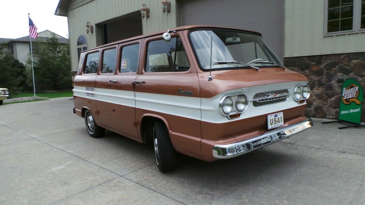 1964 Tan Chevrolet Corvair Van