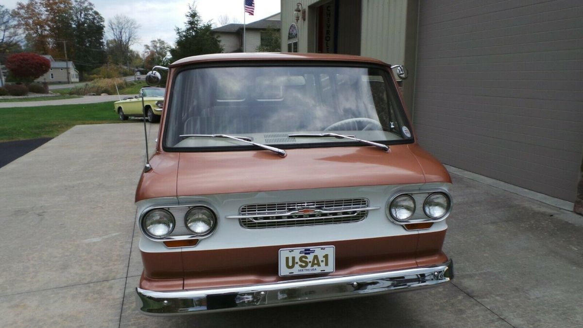 1964 Tan Chevrolet Corvair Van