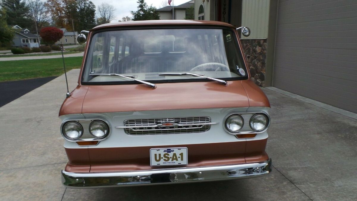 1964 Tan Chevrolet Corvair Van