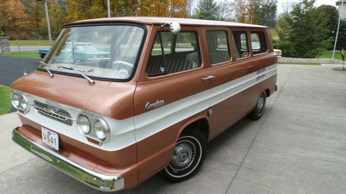 1964 Tan Chevrolet Corvair Van