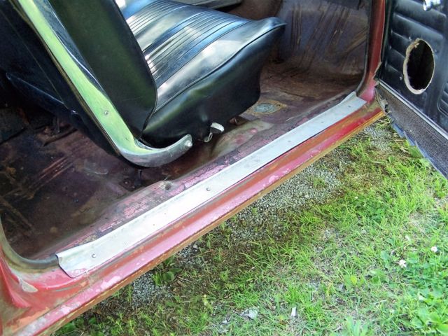 1964 sunfire red Pontiac GTO