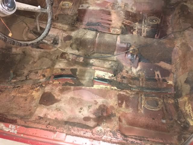 1964 sunfire red Pontiac GTO