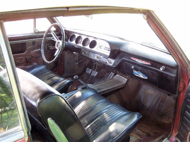 1964 sunfire red Pontiac GTO