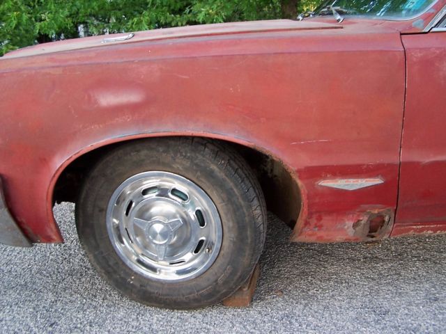1964 sunfire red Pontiac GTO