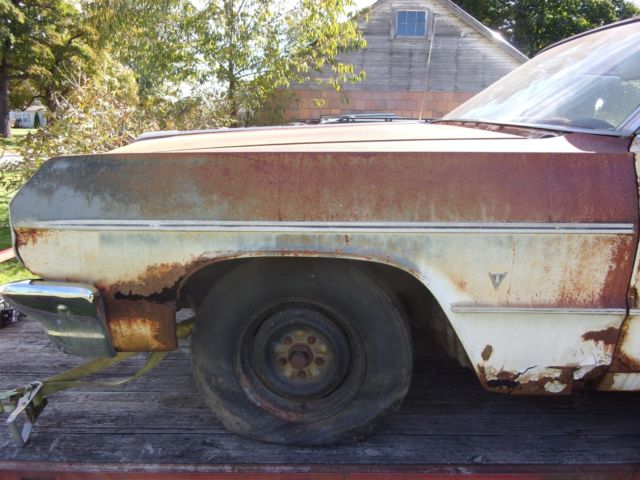 1964 White Chevrolet Impala Coupe