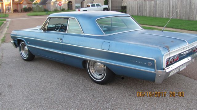 1964 Blue Chevrolet Impala