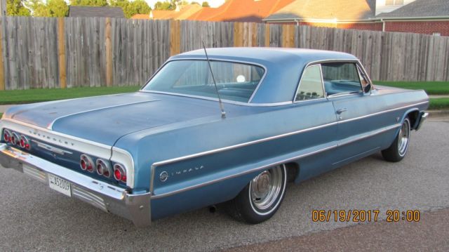 1964 Blue Chevrolet Impala
