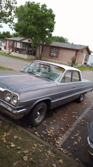 1964 Blue Chevrolet Impala Sedan