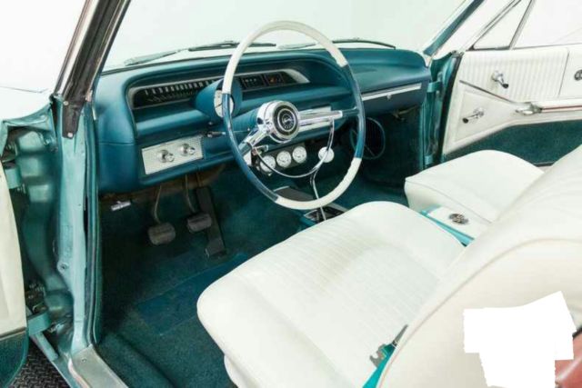 1964 Teal Chevrolet Impala Coupe