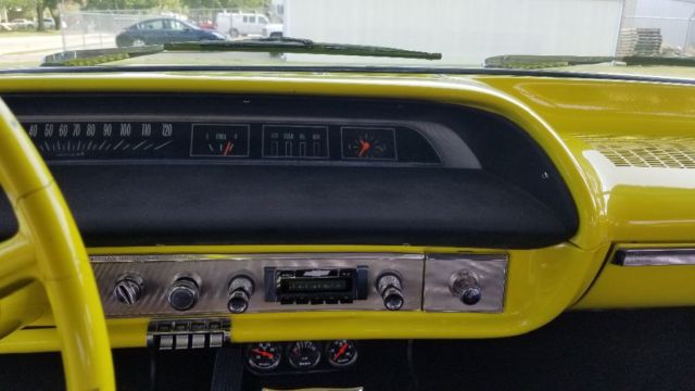 1964 Yellow Chevrolet Impala Coupe