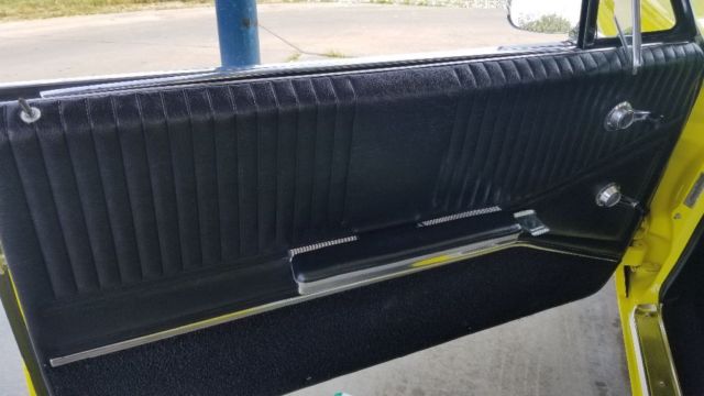 1964 Yellow Chevrolet Impala Coupe