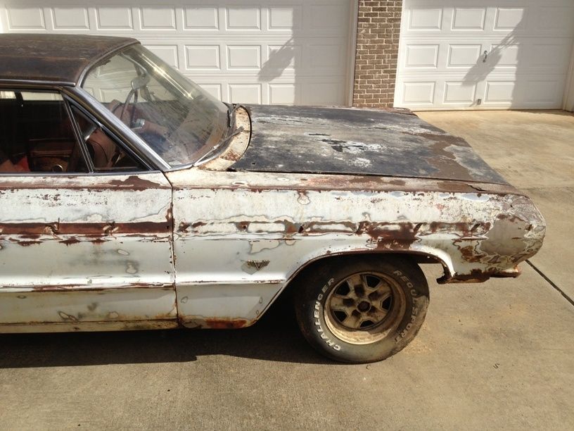1964 White Chevrolet Impala Coupe