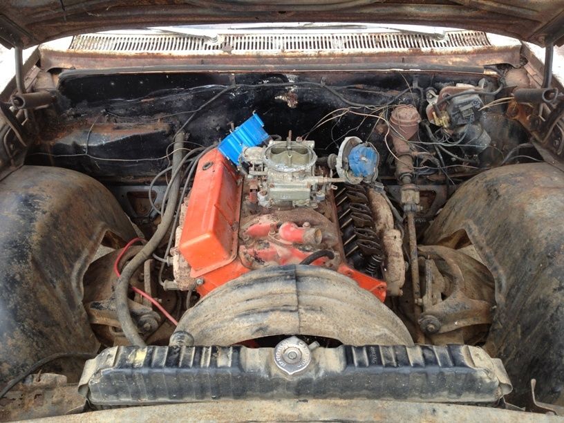 1964 White Chevrolet Impala Coupe