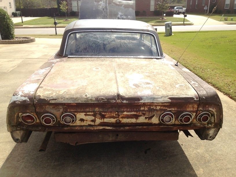 1964 White Chevrolet Impala Coupe