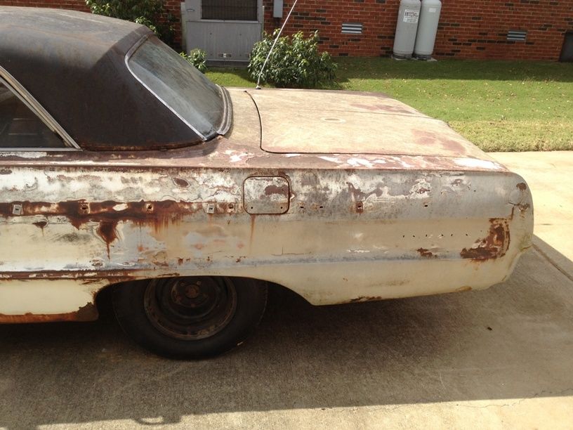 1964 White Chevrolet Impala Coupe