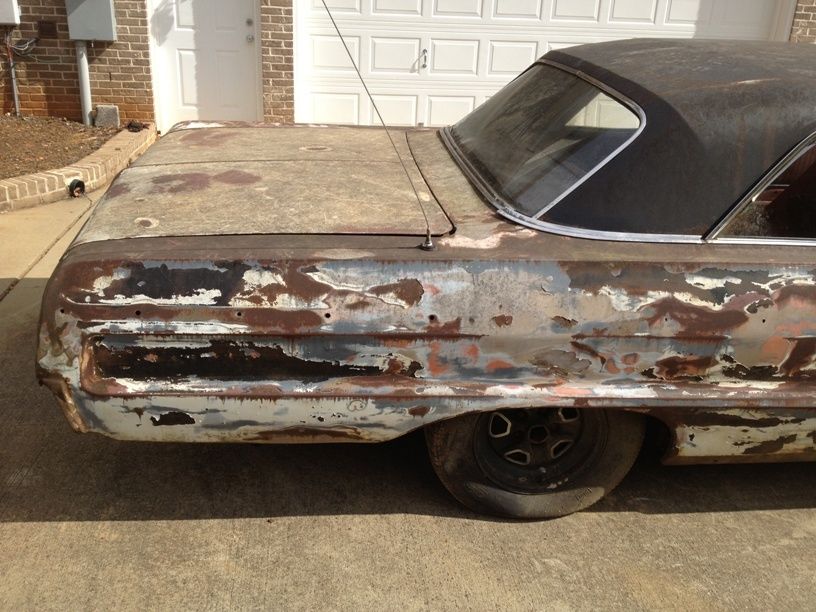 1964 White Chevrolet Impala Coupe