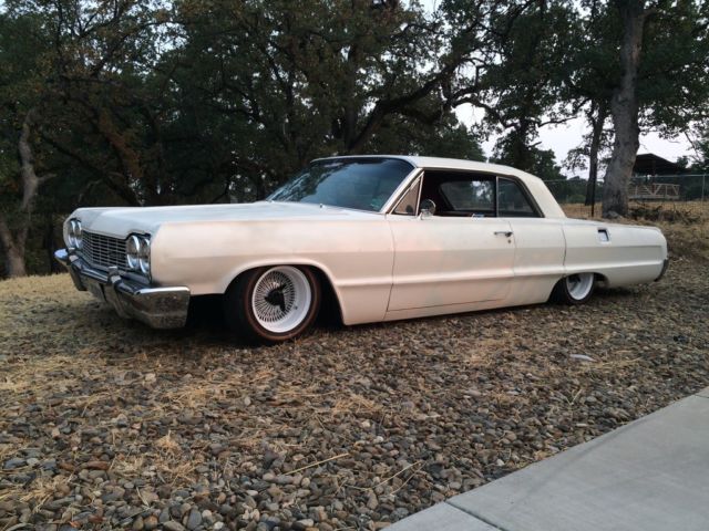 1964 White Chevrolet Impala Coupe
