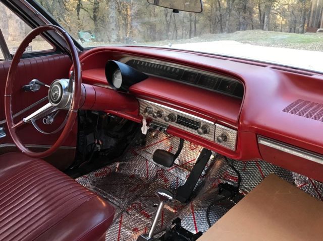 1964 White Chevrolet Impala Coupe