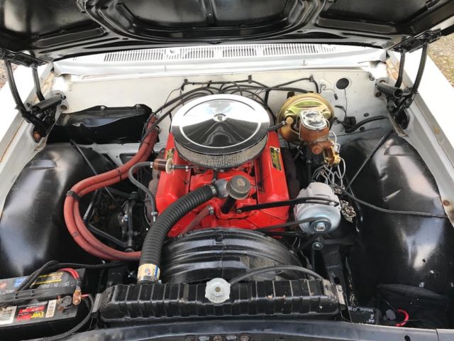 1964 White Chevrolet Impala Coupe