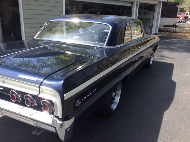 1964 Daytona blue Chevrolet Impala Two door h/t