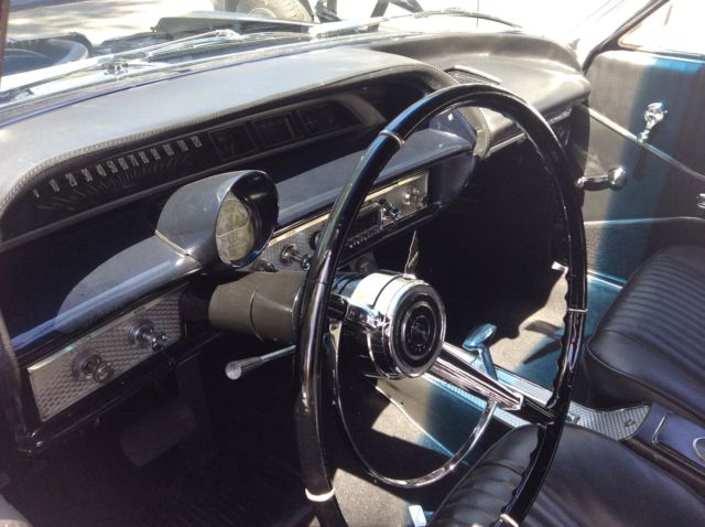 1964 Daytona blue Chevrolet Impala Two door h/t