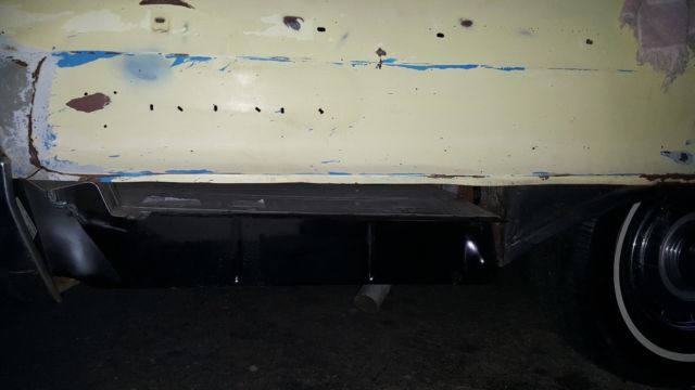 1964 Yellow Chevrolet Impala Convertible