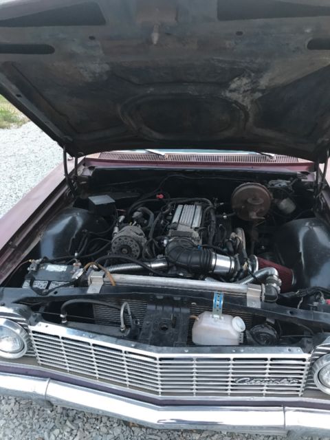 1964 Burgundy Chevrolet Impala Wagon