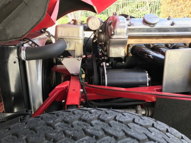 1964 Red Jaguar E-Type Convertible