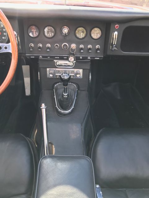 1964 Red Jaguar E-Type Convertible