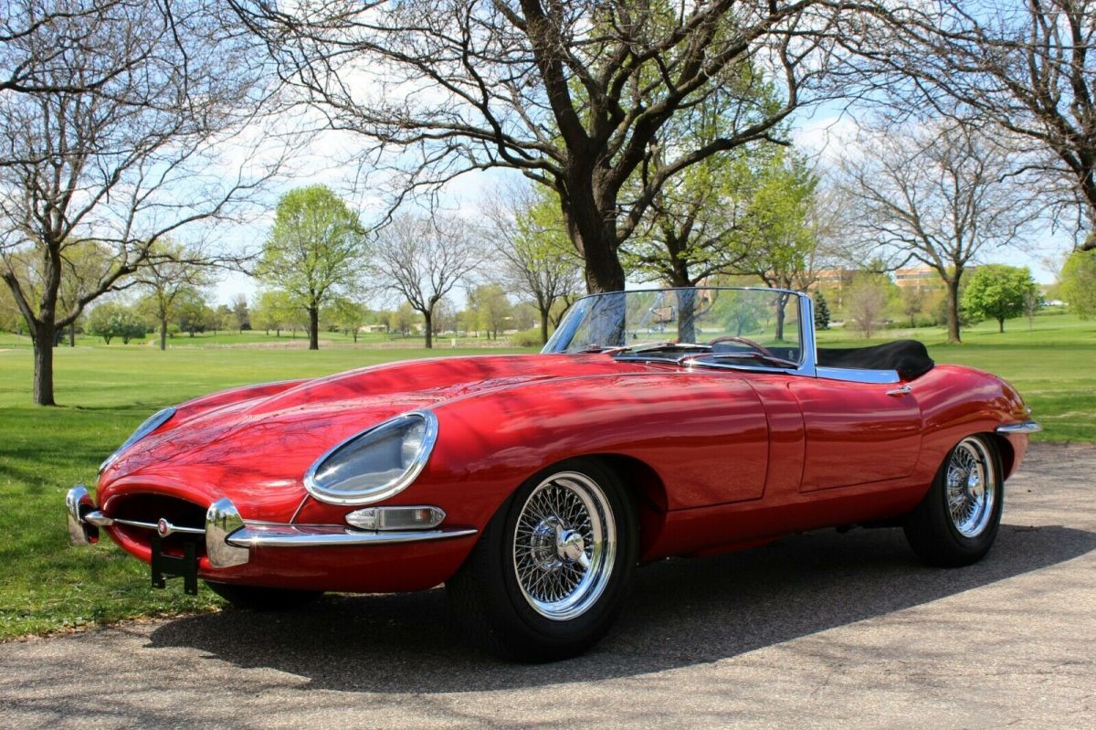 1964 Black Jaguar E-Type Convertible