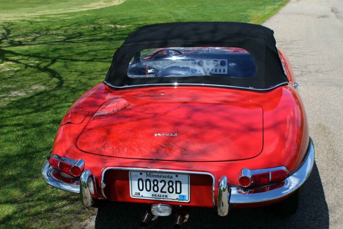 1964 Black Jaguar E-Type Convertible