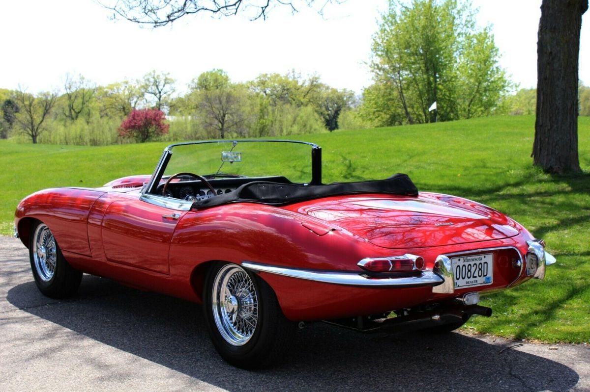 1964 Black Jaguar E-Type Convertible