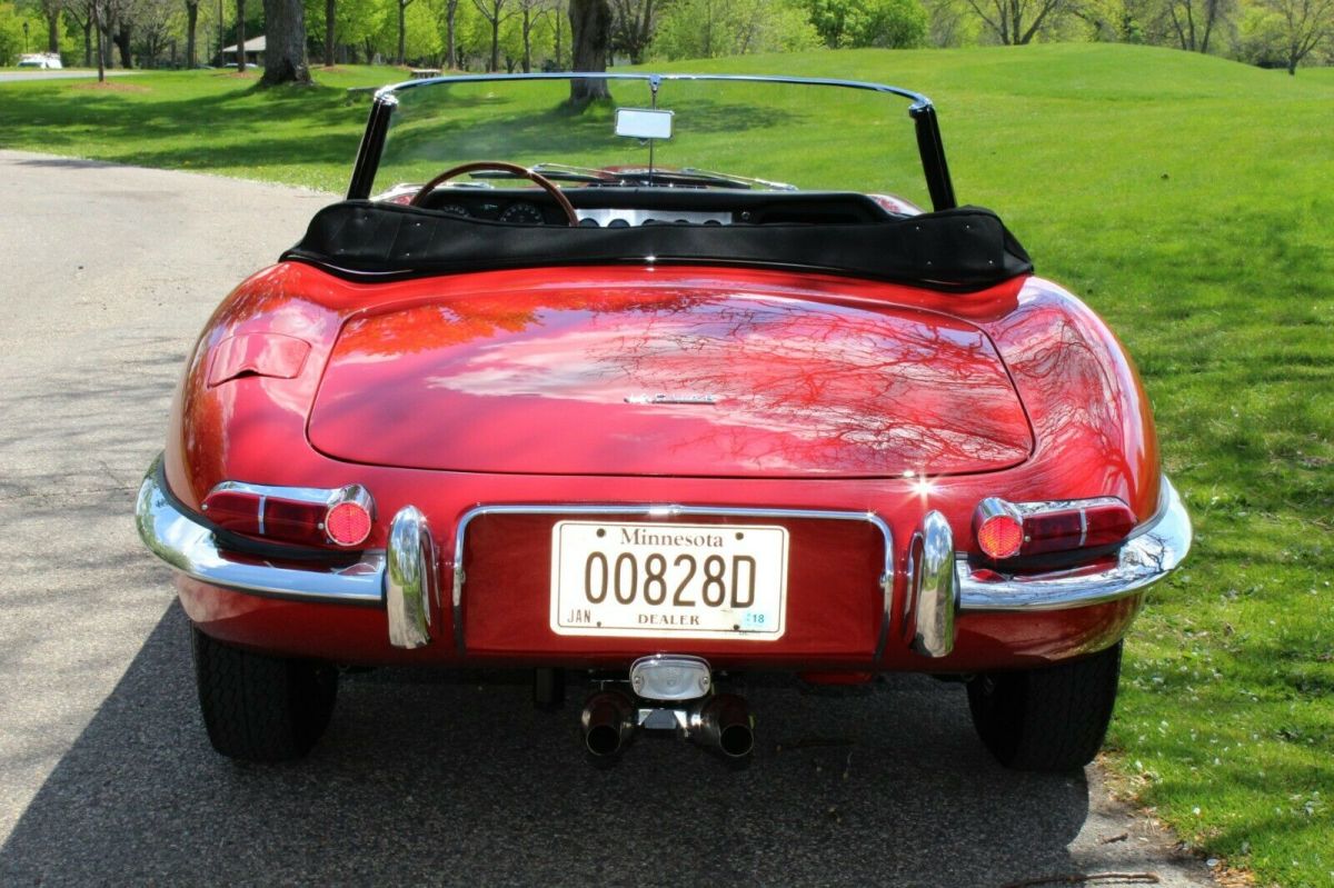 1964 Black Jaguar E-Type Convertible