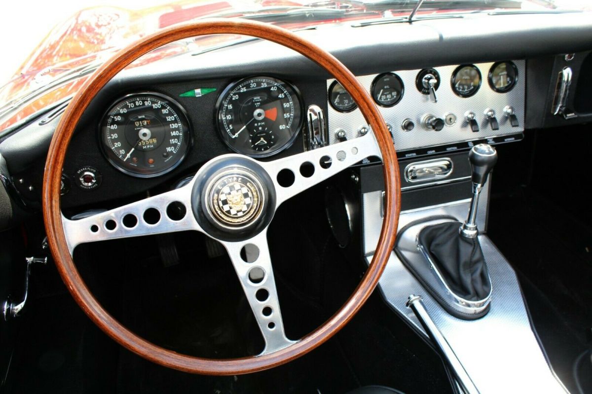 1964 Black Jaguar E-Type Convertible