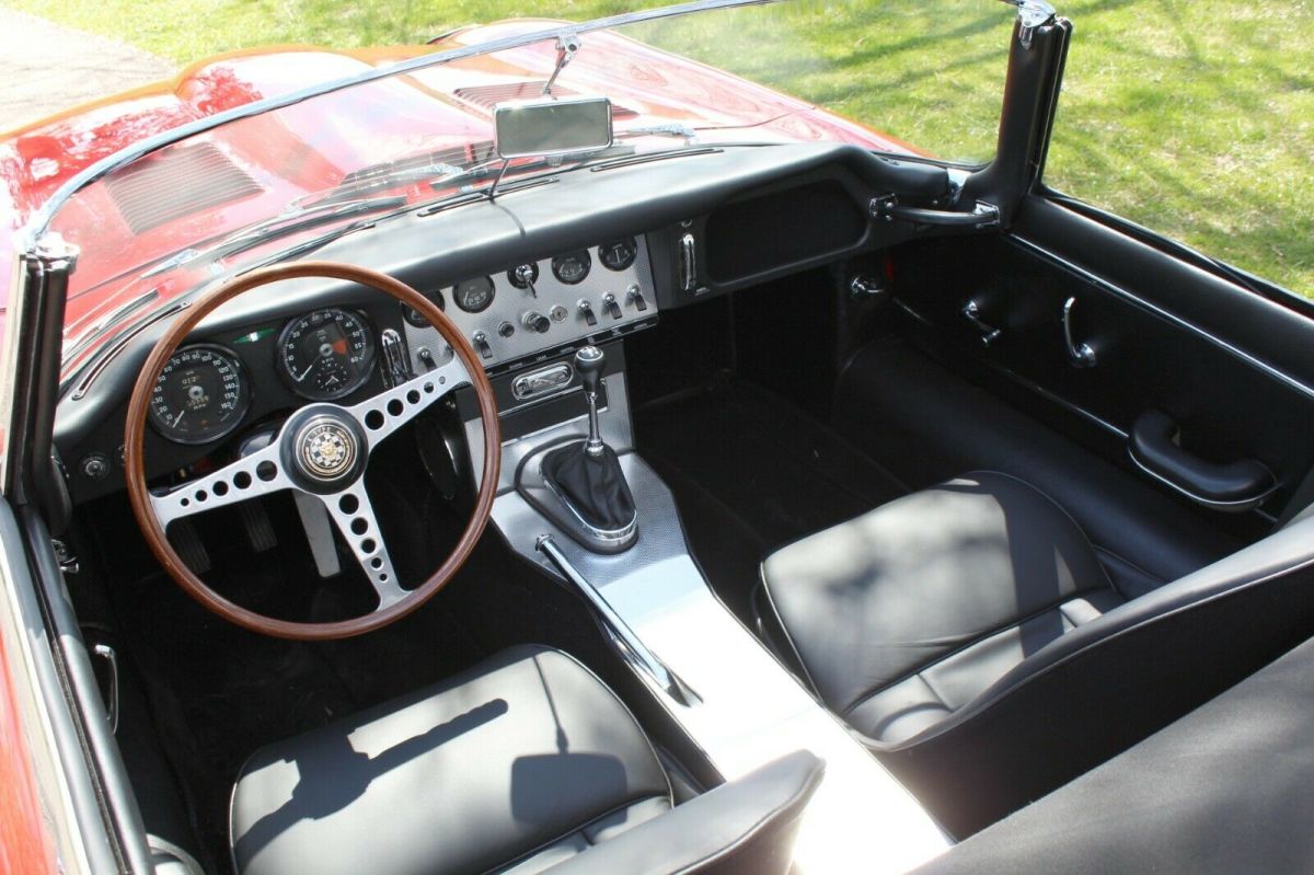 1964 Black Jaguar E-Type Convertible