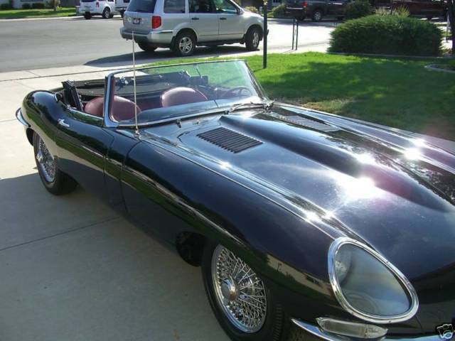 1964 Black Jaguar E-Type Convertible