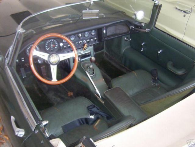 1964 Green Jaguar E-Type Roadster