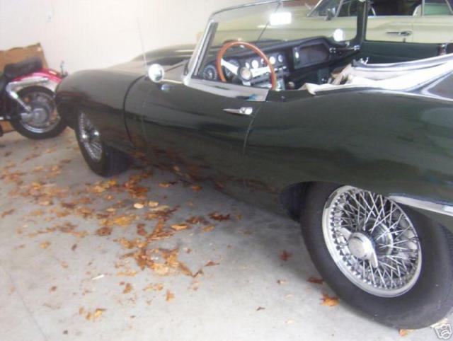 1964 Green Jaguar E-Type Roadster