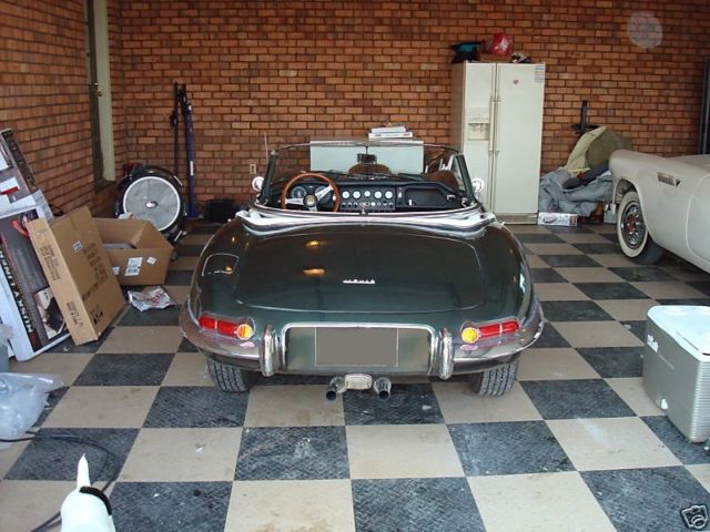 1964 Green Jaguar E-Type Roadster