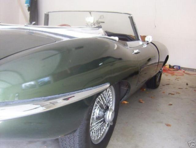 1964 Green Jaguar E-Type Roadster