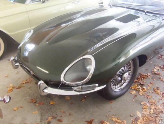 1964 Green Jaguar E-Type Roadster