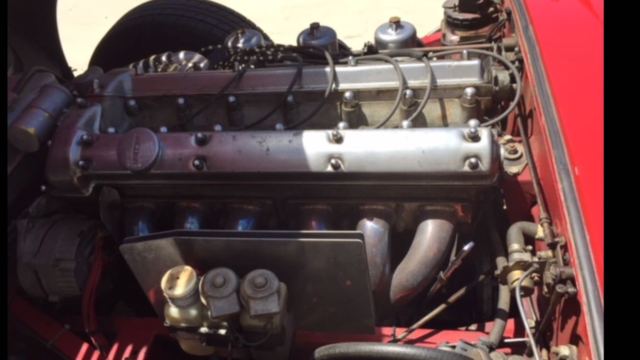 1964 Red Jaguar E-Type Convertible