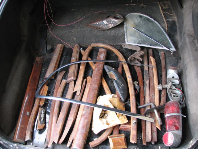 1964 Black Jaguar Mk2 S-Type 3.8S Sedan