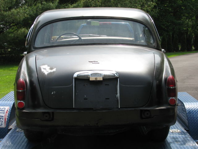 1964 Black Jaguar Mk2 S-Type 3.8S Sedan