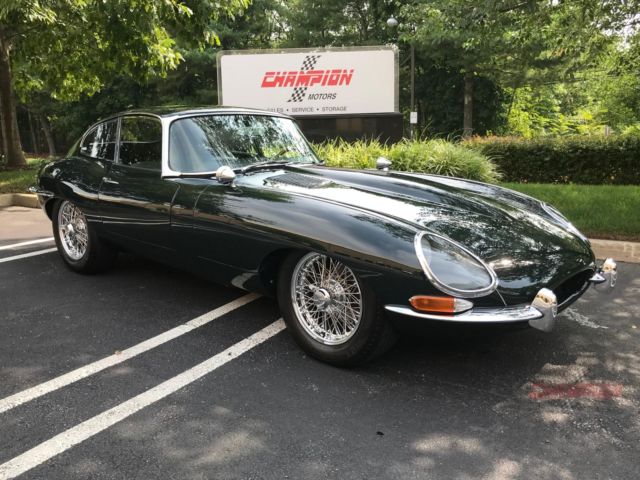 1964 Green Jaguar XK Coupe