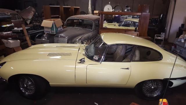 1964 Primrose Yellow Jaguar E-Type