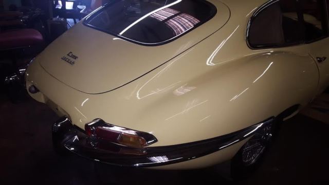 1964 Primrose Yellow Jaguar E-Type