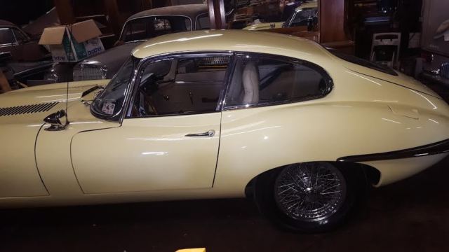 1964 Primrose Yellow Jaguar E-Type