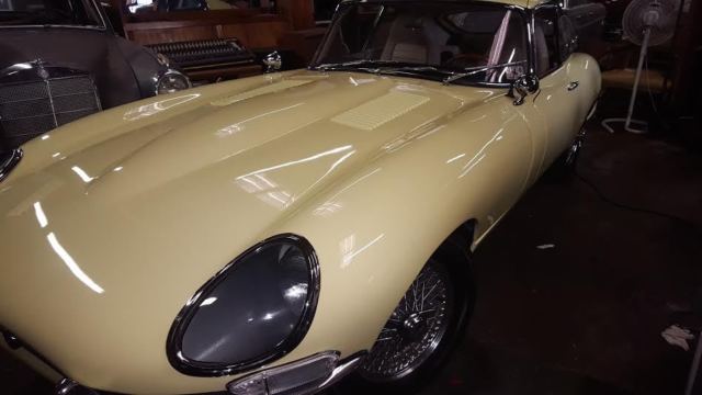 1964 Primrose Yellow Jaguar E-Type
